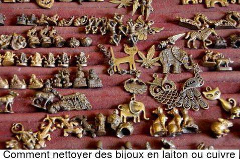 Comment nettoyer des bijoux en laiton ou cuivre